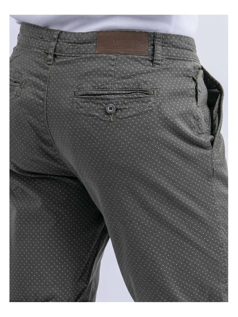 Bermuda chino motifs BOLSAN   Kaki
