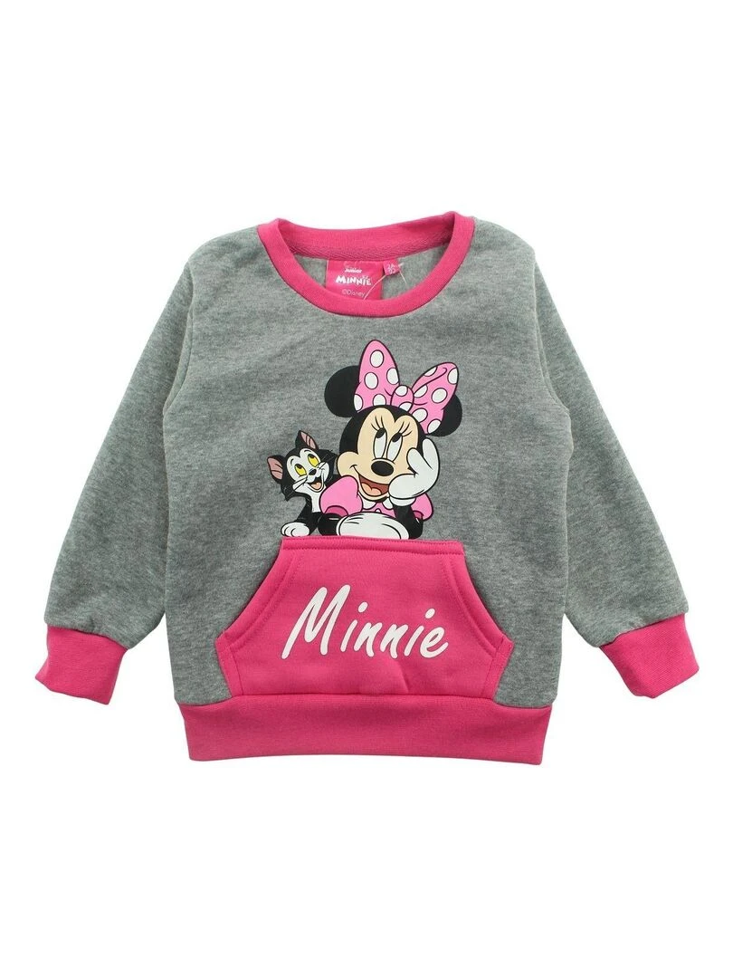 Disney Ensemble Sweat pantalon fille Imprimé Minnie Gris