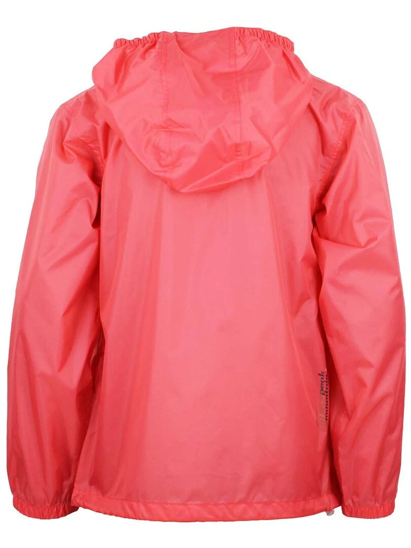 Coupe vent fille GARANEW PEAK MOUNTAIN Orange corail