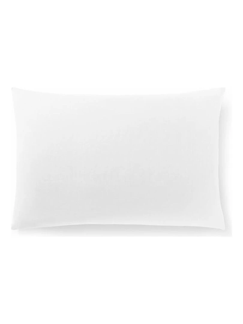 Taie D'oreiller Blanc 50 X 70 Cm / 100% Coton / 57 Fils/cm² Blanc