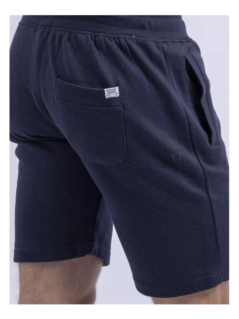 Bermuda molleton BIDMIN   Bleu marine