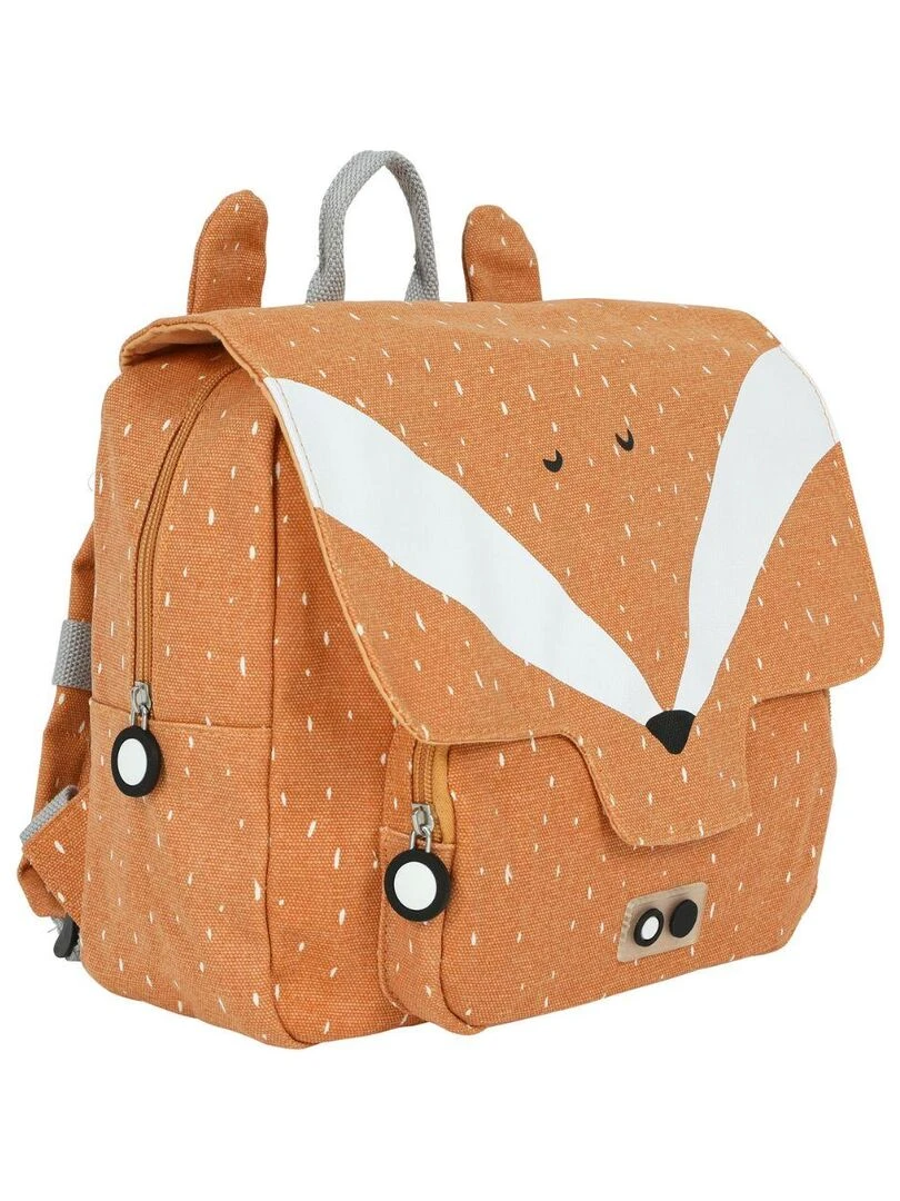Cartable A4 maternelle Mr. Fox   Marron