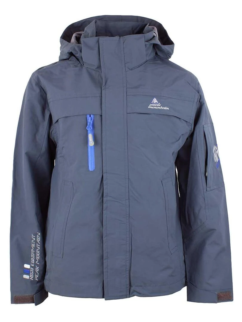 Parka garçon ECASIK PEAK MOUNTAIN Gris