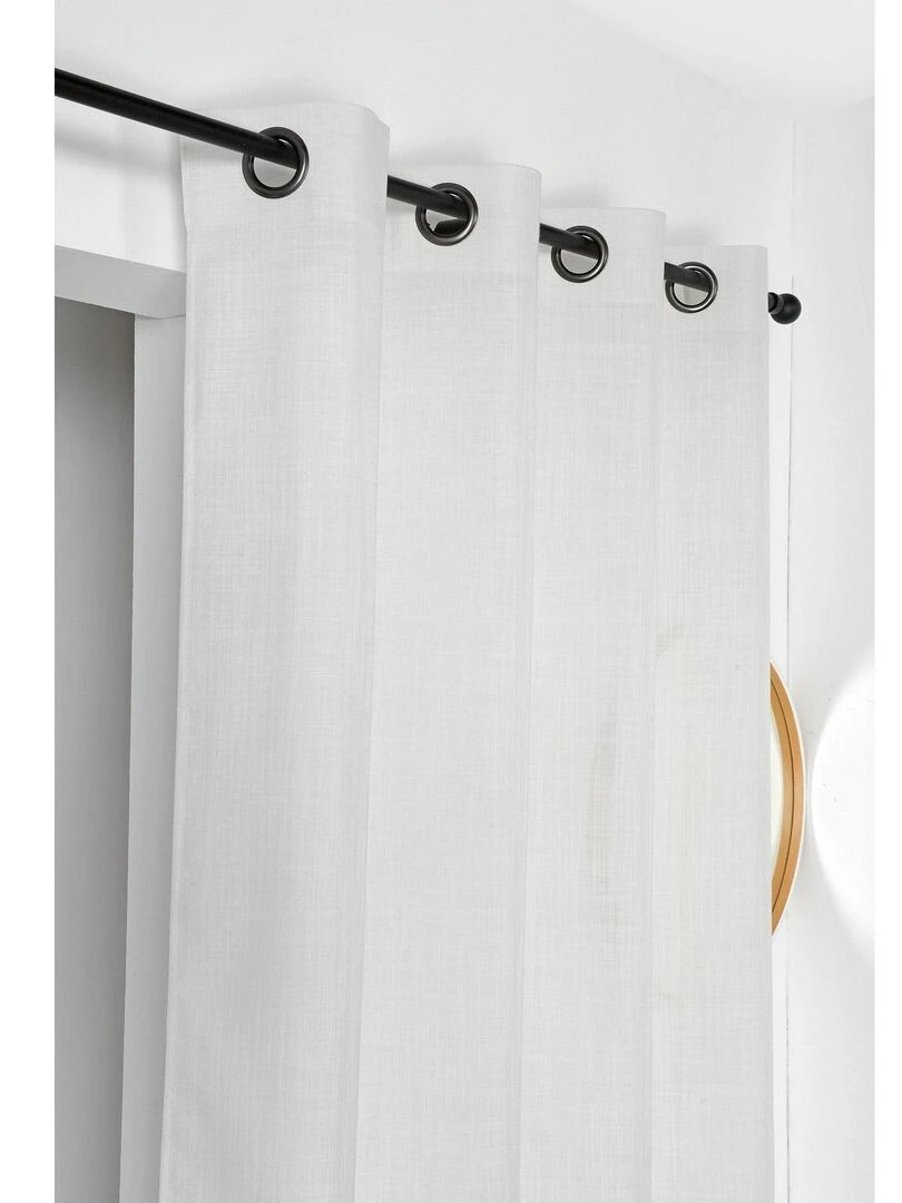 Voilage tamisant Tamise Blanc