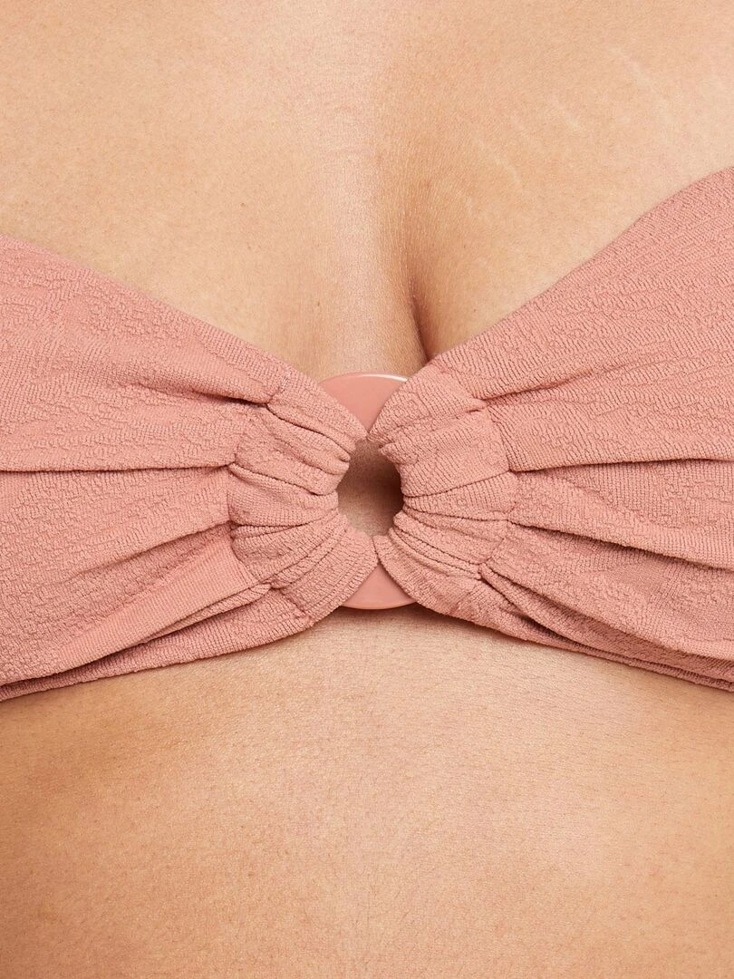 Maillot de bain bandeau microfibre Lady   RougeGorge Lingerie   Rose