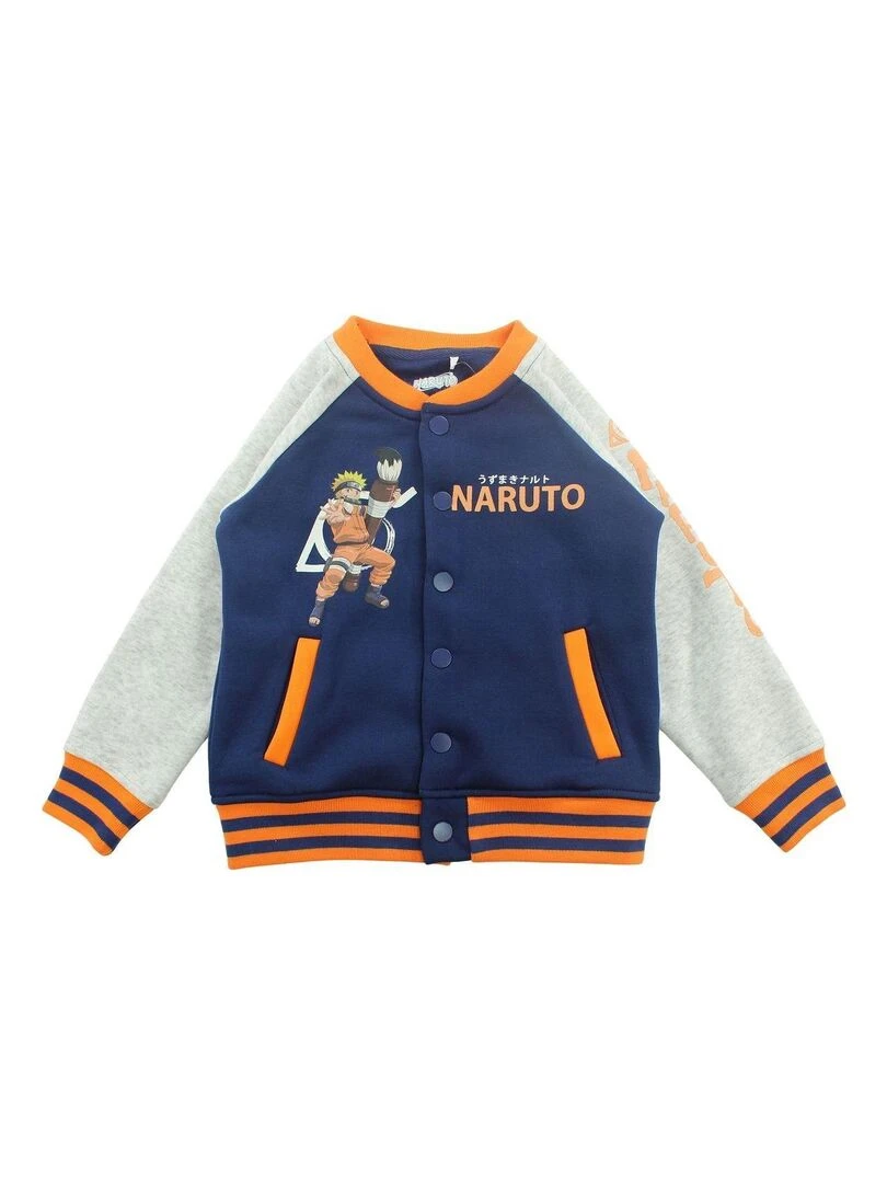 Disney Ensemble Veste pantalon garçon Imprimé Naruto Gris