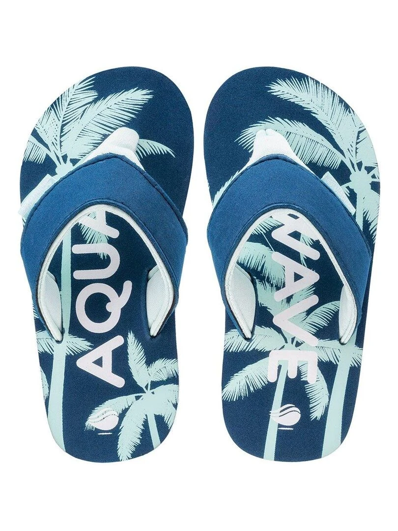 Aquawave   Tongs VISEL   Bleu pétrole