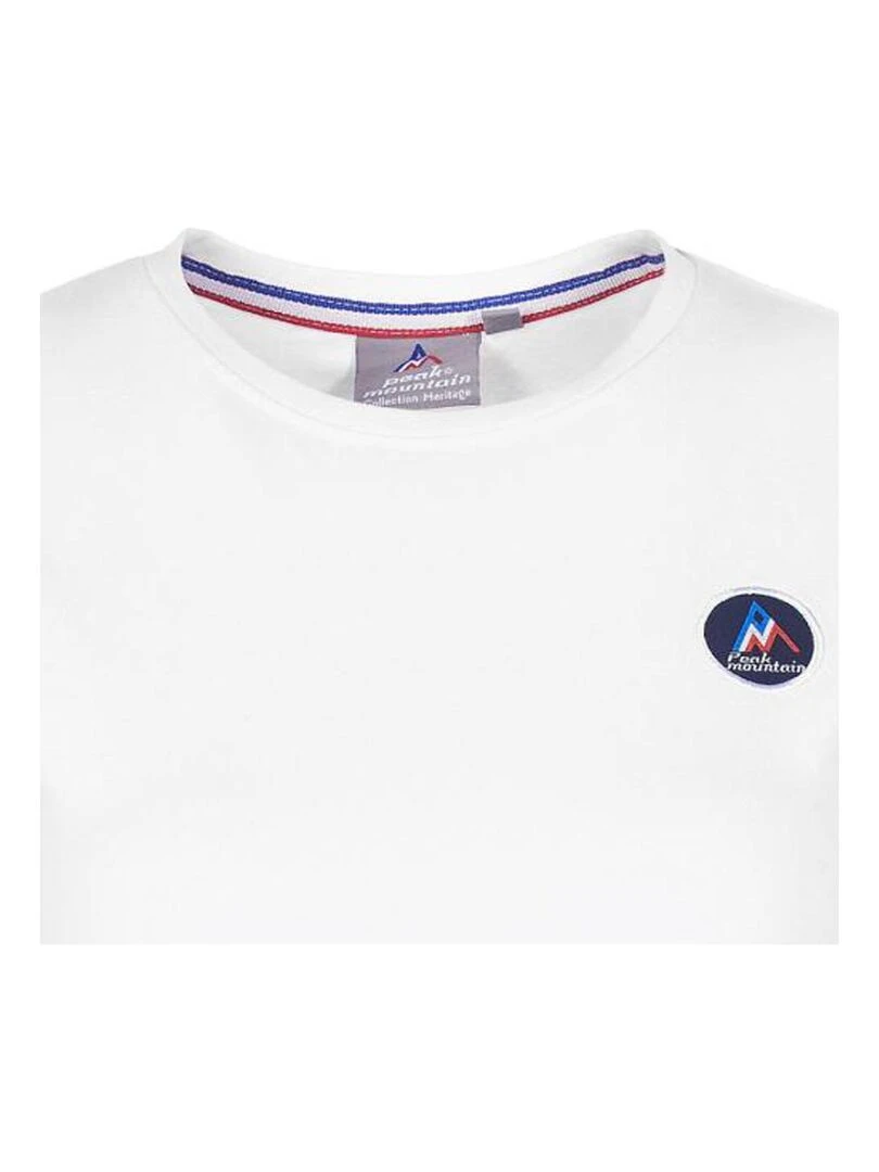 T shirt manches courtes femme ACODA   Blanc