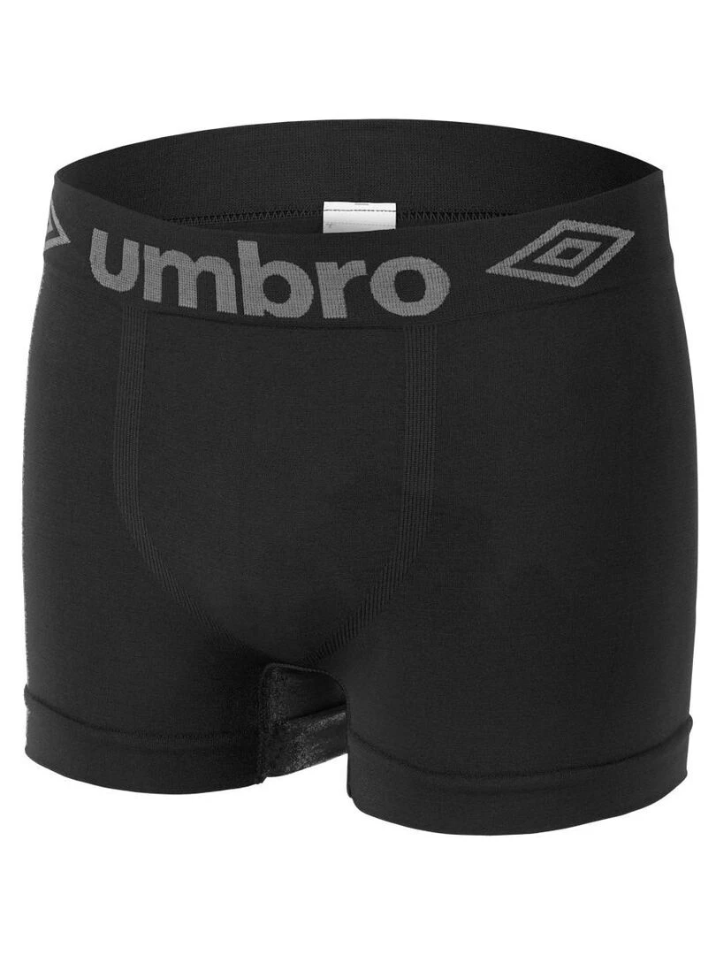 Lot de 5 Boxers homme sans couture Umbro   Noir