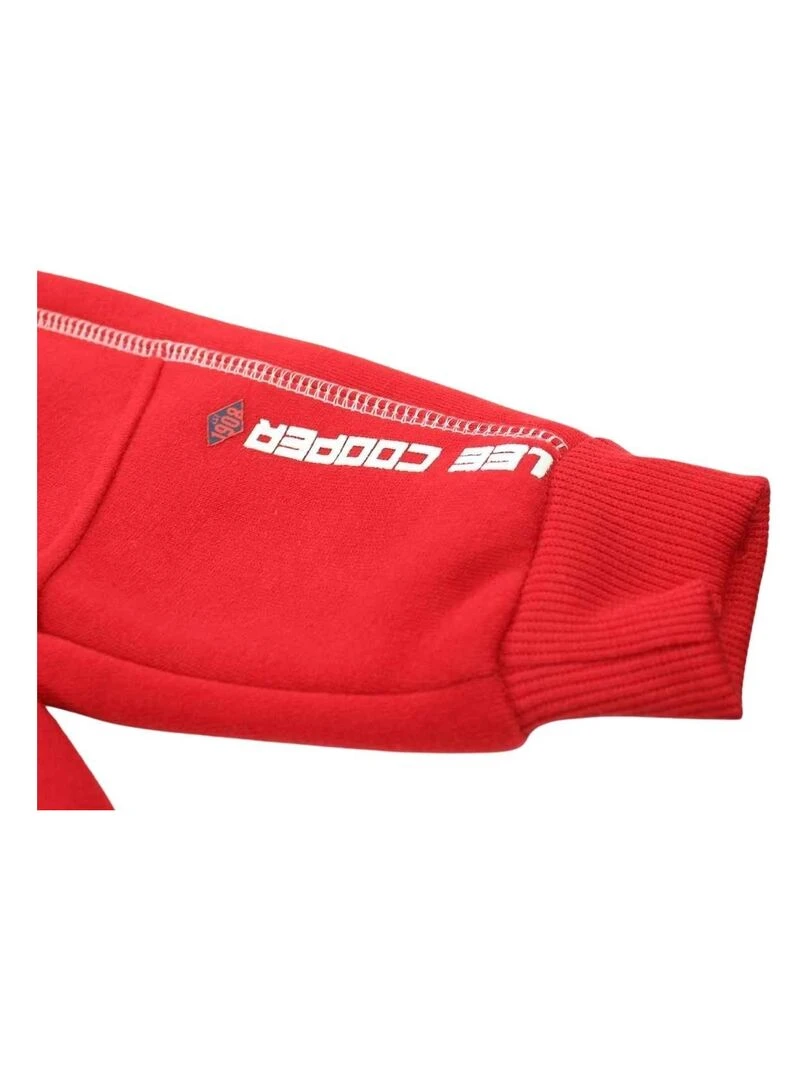 Lee Cooper   ​​Ensemble ​​Veste sweat pantalon bébé garçon Imprimé Lee Cooper   Rouge