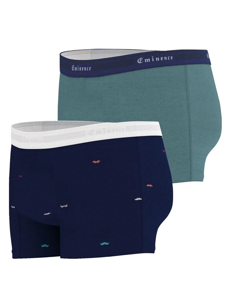 Lot de 2 boxers homme Tailor   Vert