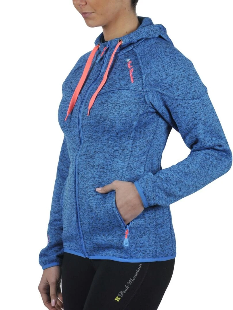 Blouson polaire femme ATORA   Bleu turquoise