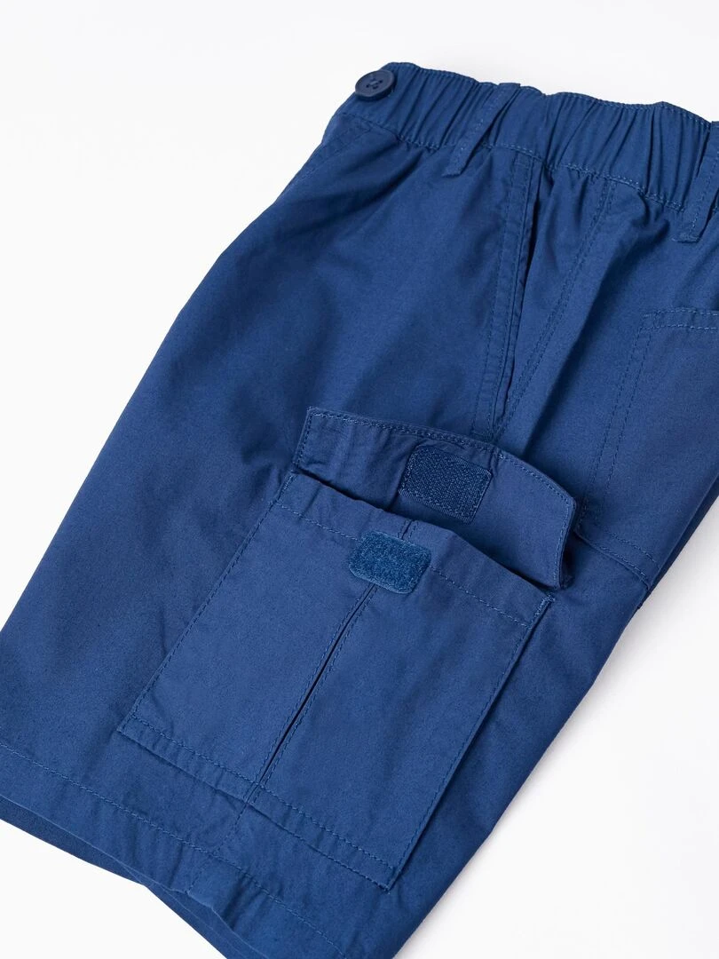 T SHIRT + Short CARGO pour Garçon 'Vagues'   Bleu