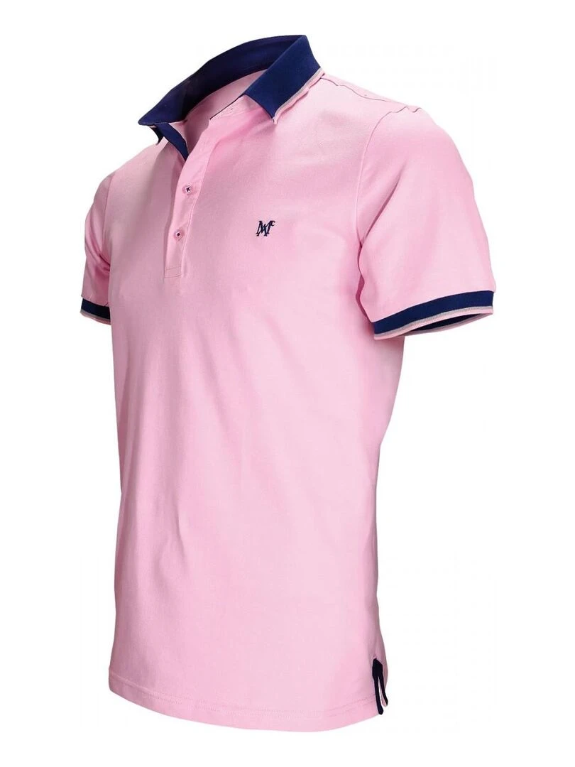 Polo piqué PIERCE   Rose