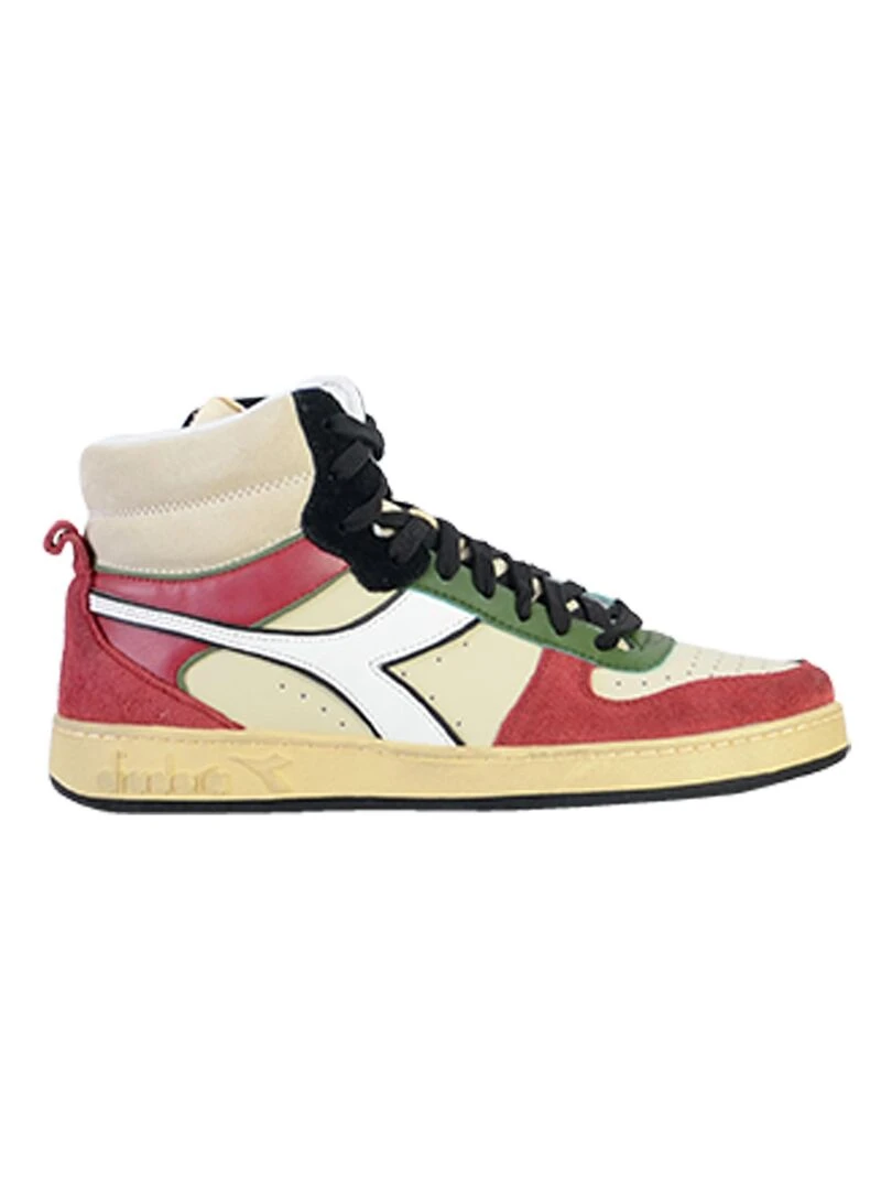 Basket Cuir Diadora Magic Basket Mid Legacy Multicolore