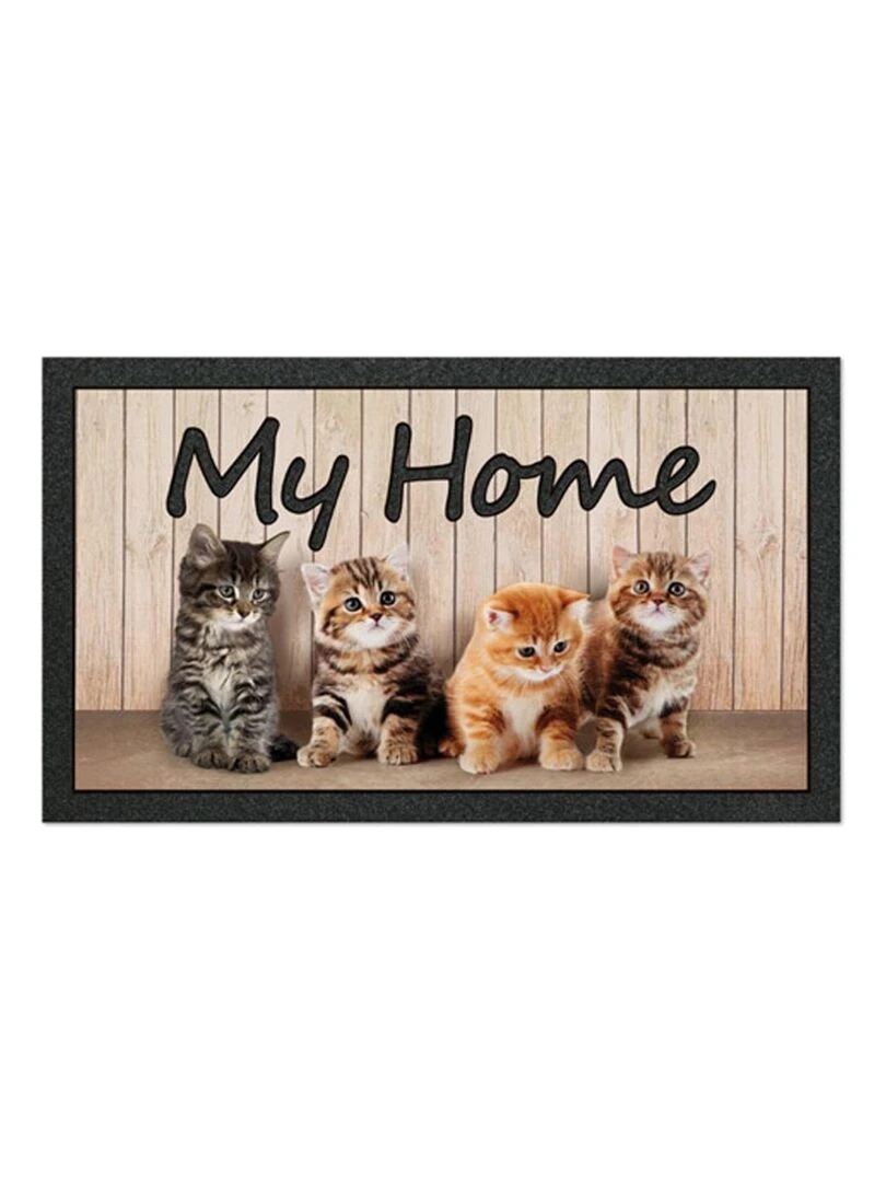 Tapis multi usage Chat Noir