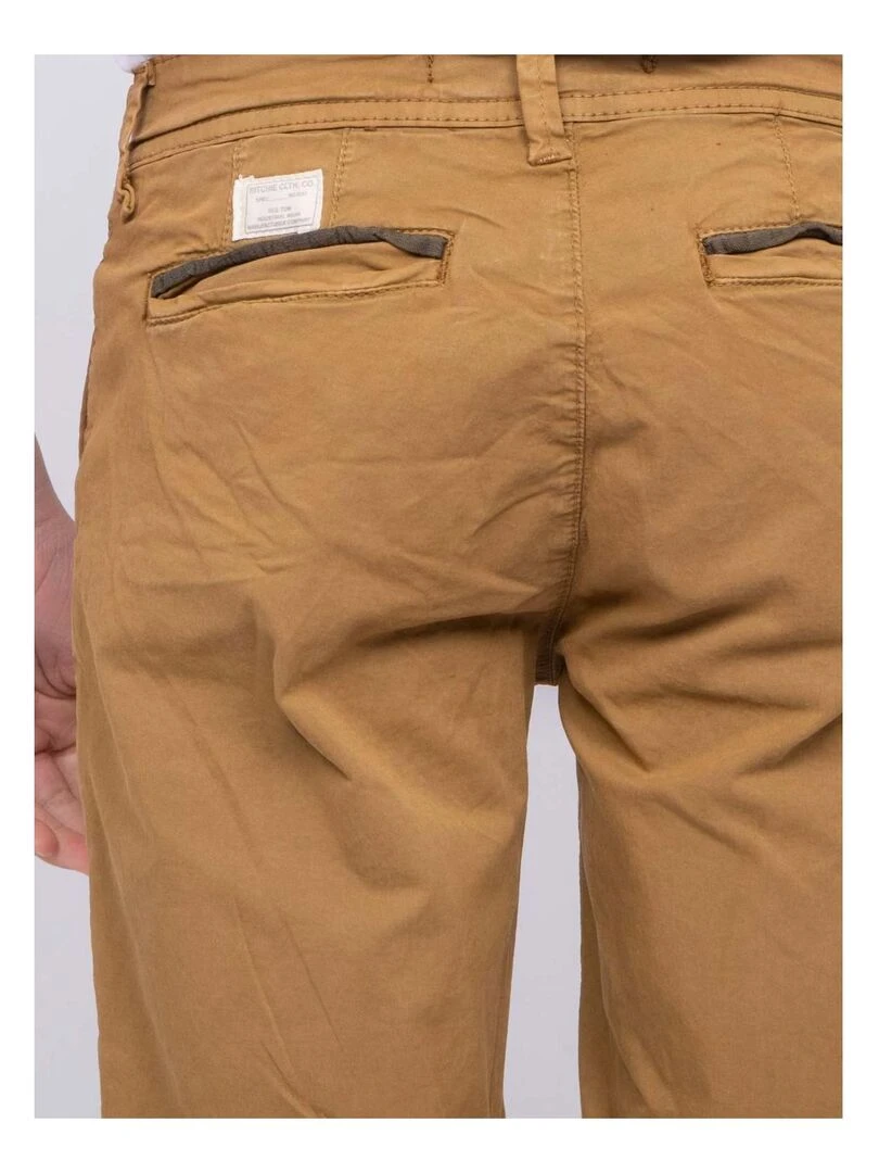 Bermuda chino BARNAS J   Marron glacé