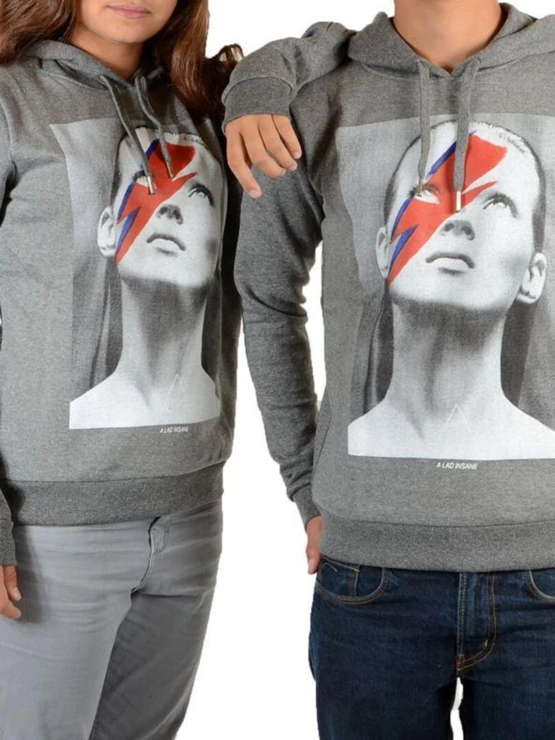 Sweat Little Eleven Paris Katos Kate Moss Mixte Garçon Fille Gris Gris