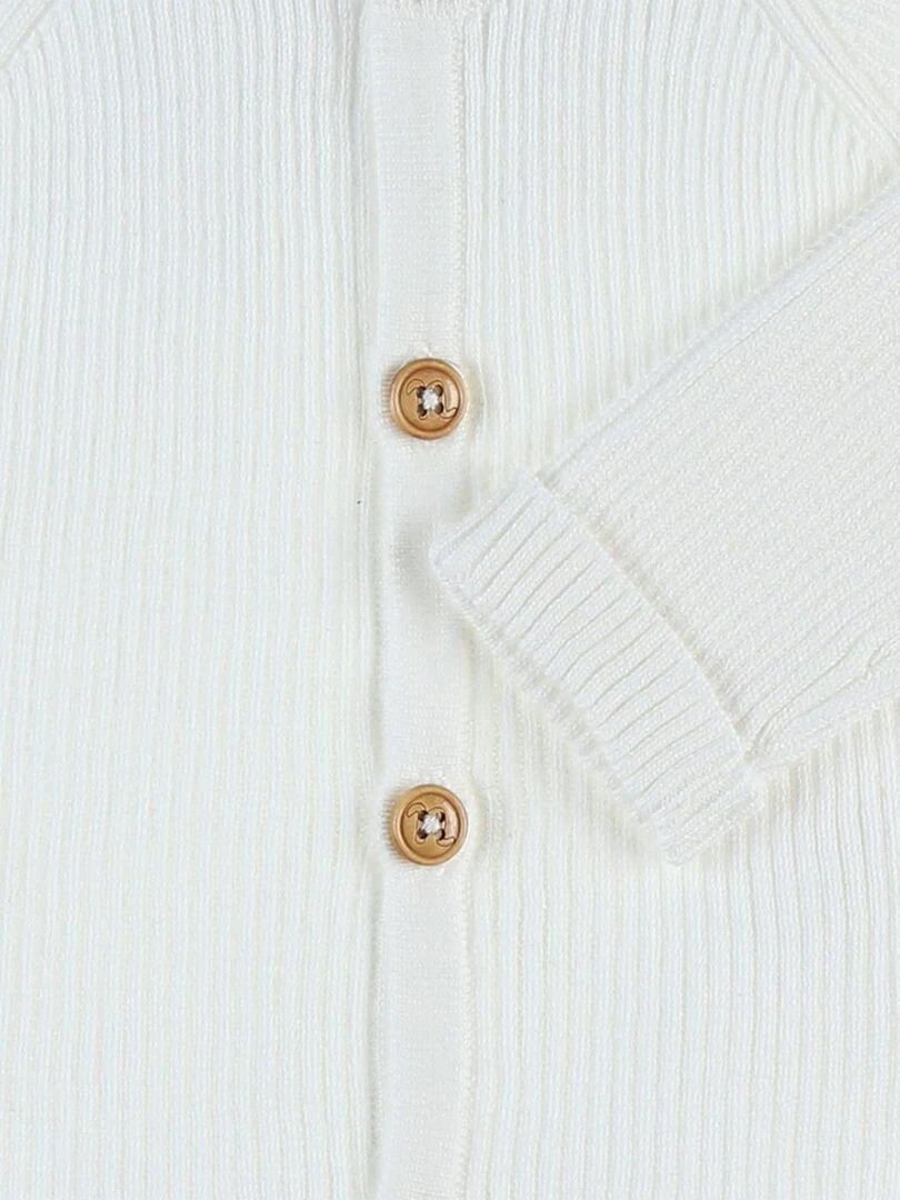 Cardigan en tricot    Noukie's   Blanc