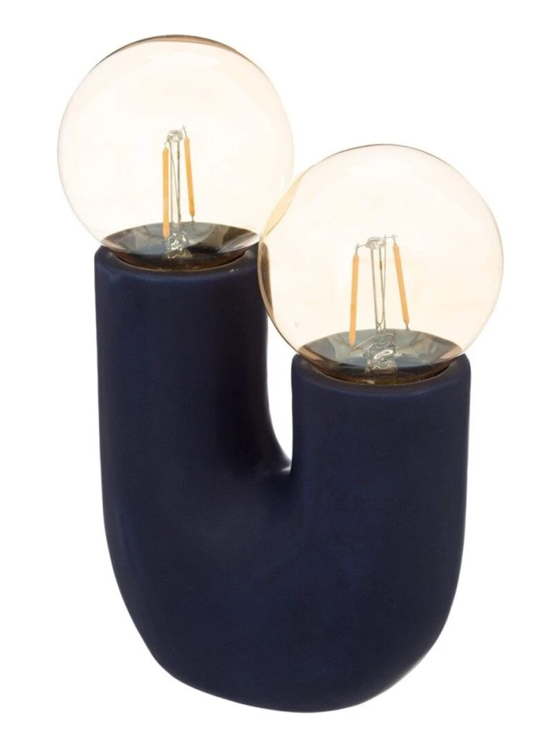 Lampe LED double Olme Bleu