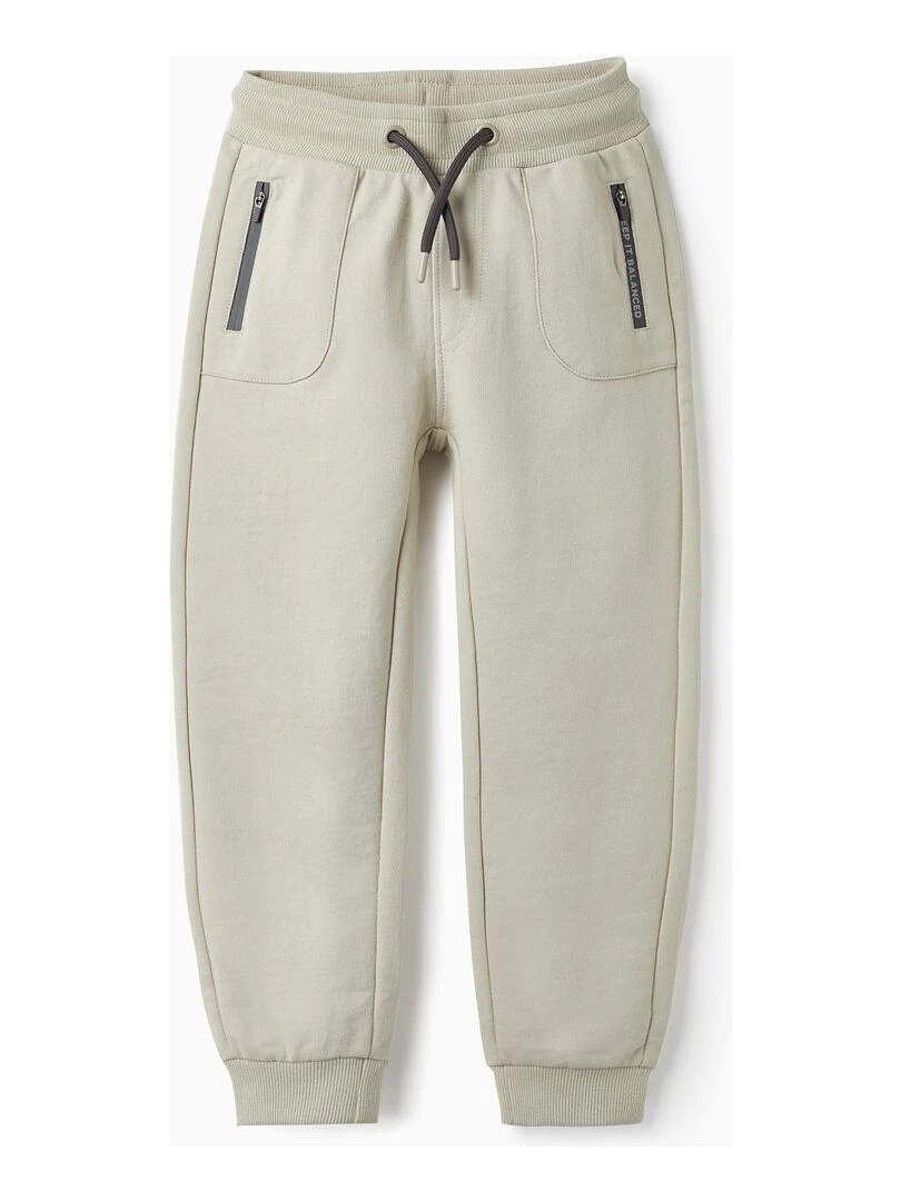 Pantalon de Sport pour Garçon 'Slim Fit' NATURE TAKEOVER Beige