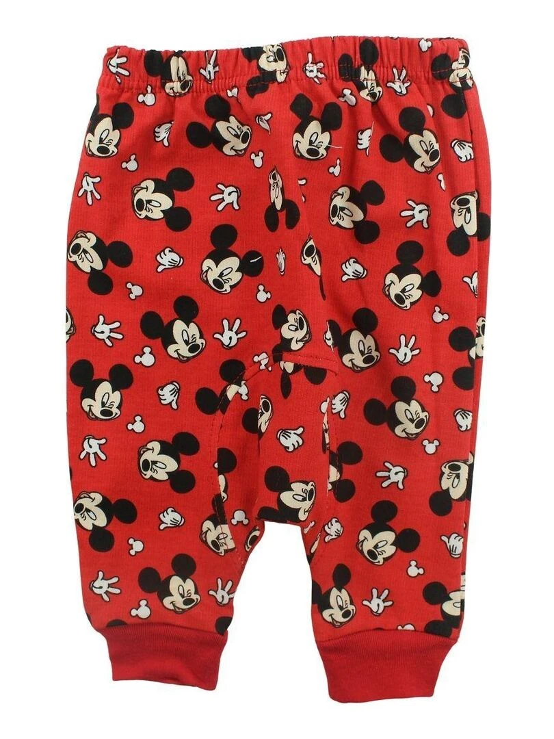 Disney   Ensemble ​​Body pantalon bébé garçon Imprimé Mickey   Blanc