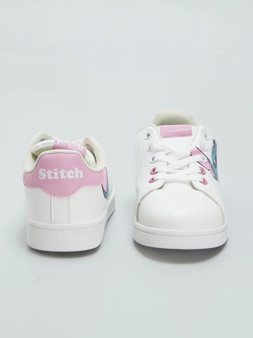 Baskets basses 'Stitch'   blanc