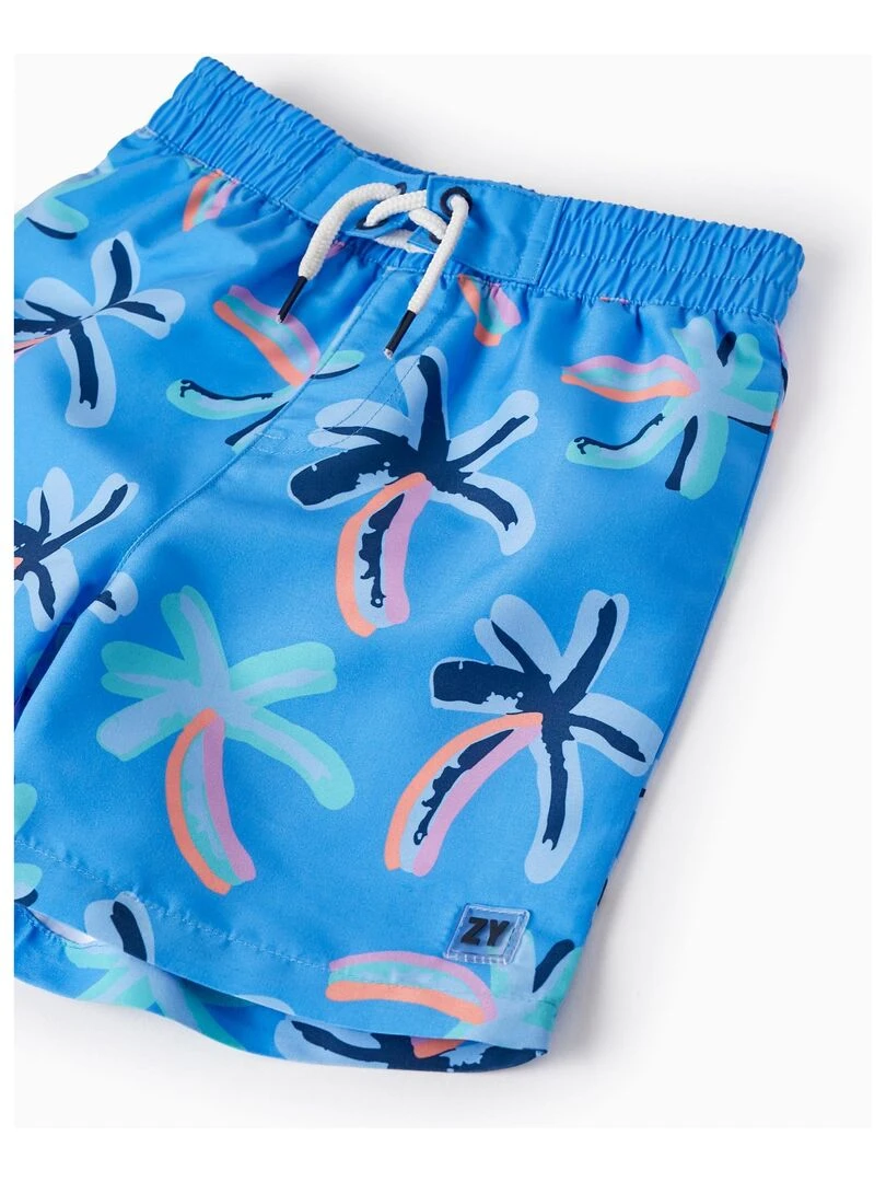 Short De Bain Up 80 Avec Motif Pour Garçon 'Palmiers'  EXPLORING AUSTRALIA   Bleu foncé