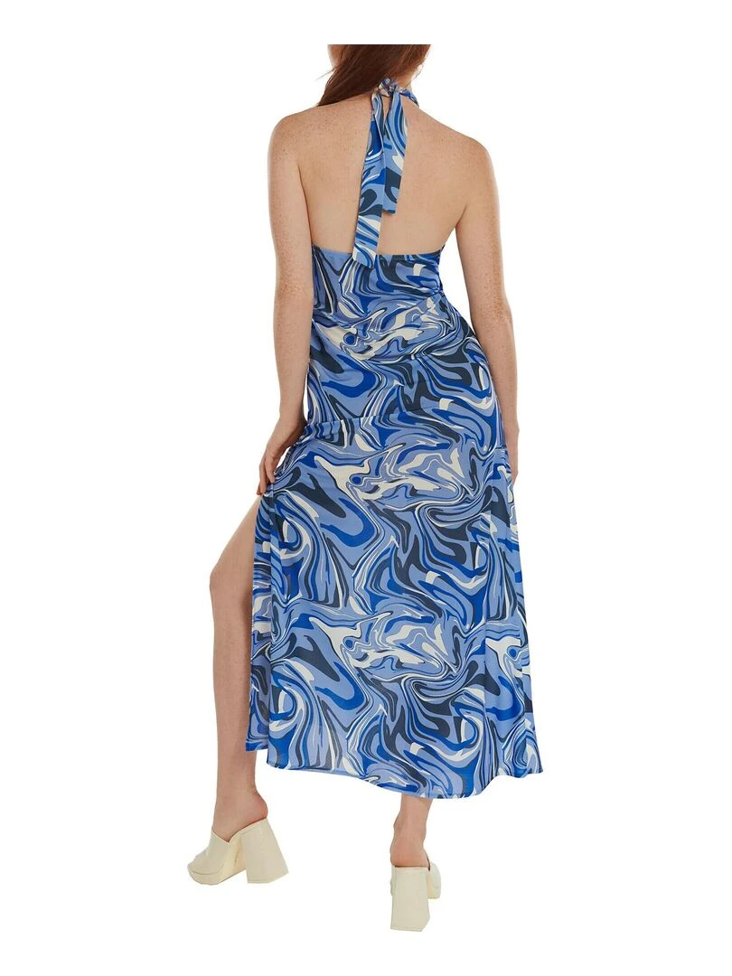 Robe longue estivale Palma Bleu