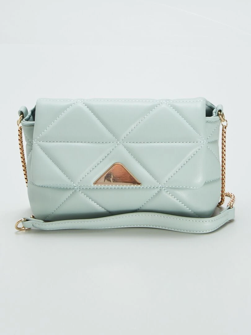 Sac bandoulière matelassé Vert