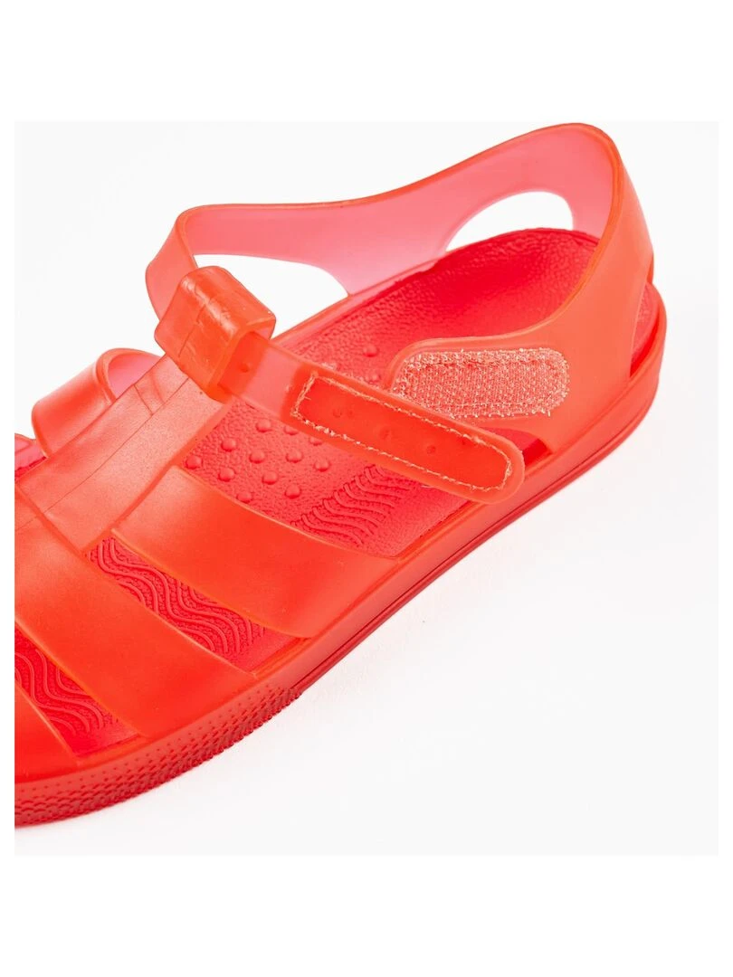 Sandales en caoutchouc pour enfant 'ZY Jellyfish'   Rouge