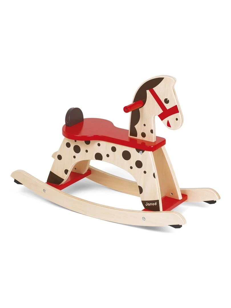 Cheval En Bois A Bascule Caramel N/A