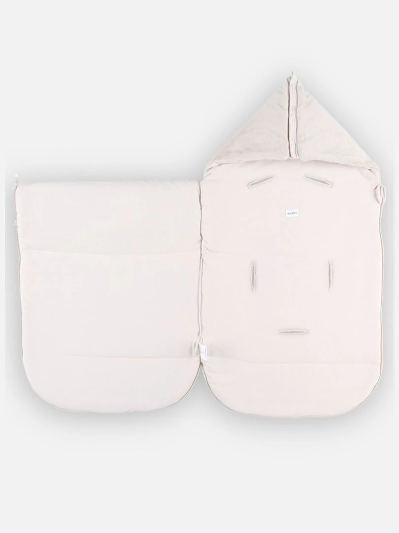 Nid d'ange Stegi en veloudoux    Beige