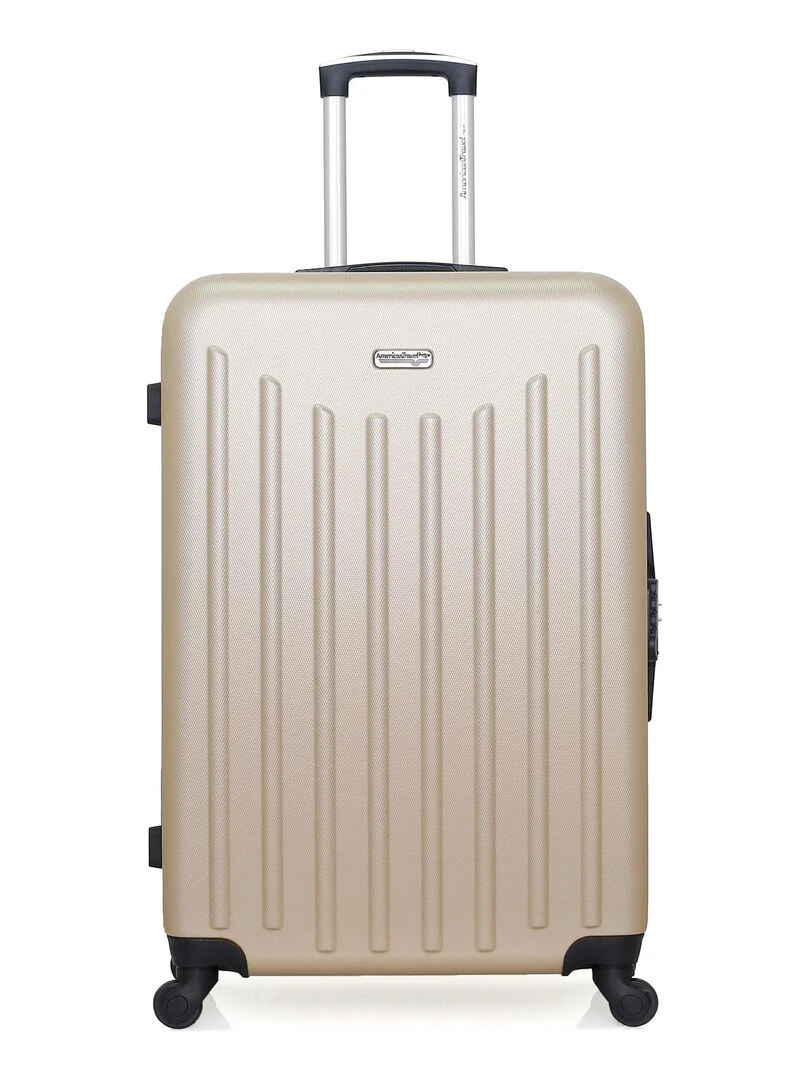 AMERICAN TRAVEL   SET DE 3 VALISES RIGIDES BROOKLYN   Beige