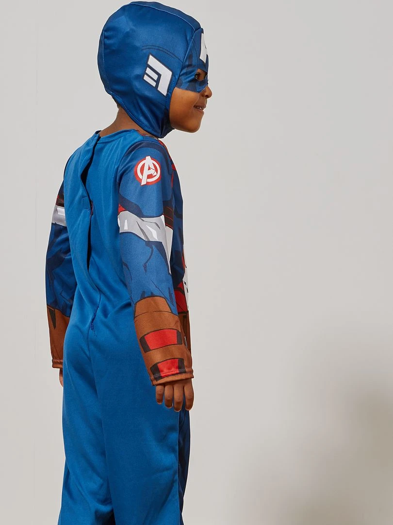 Déguisement 'Captain America'   bleu