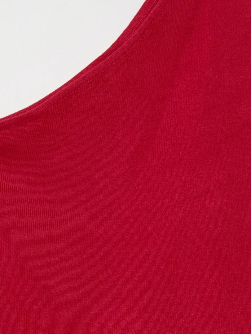 Top one shoulder 'JDY' fuchsia