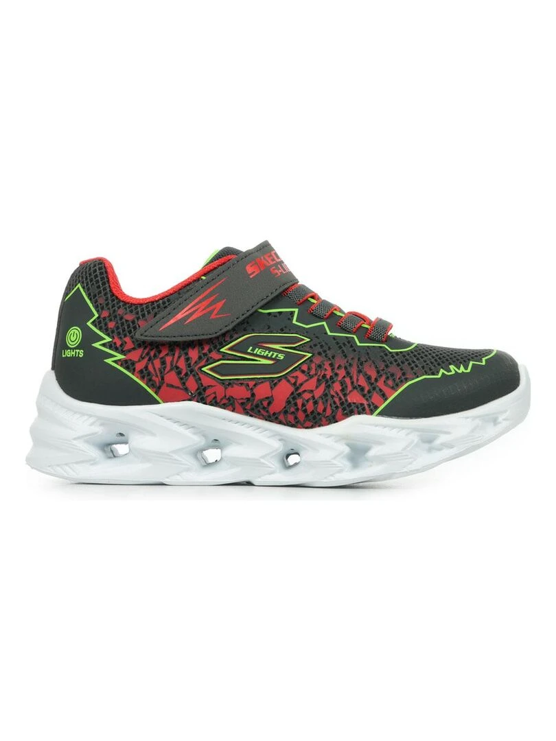 Baskets Skechers S Lights Vortex 2.0 Zorento Gris