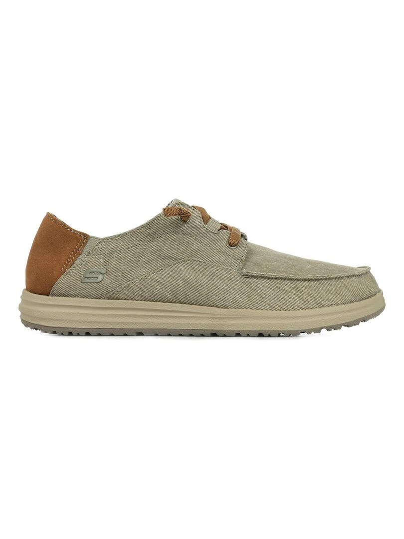 Baskets Skechers Melson Planon Marron