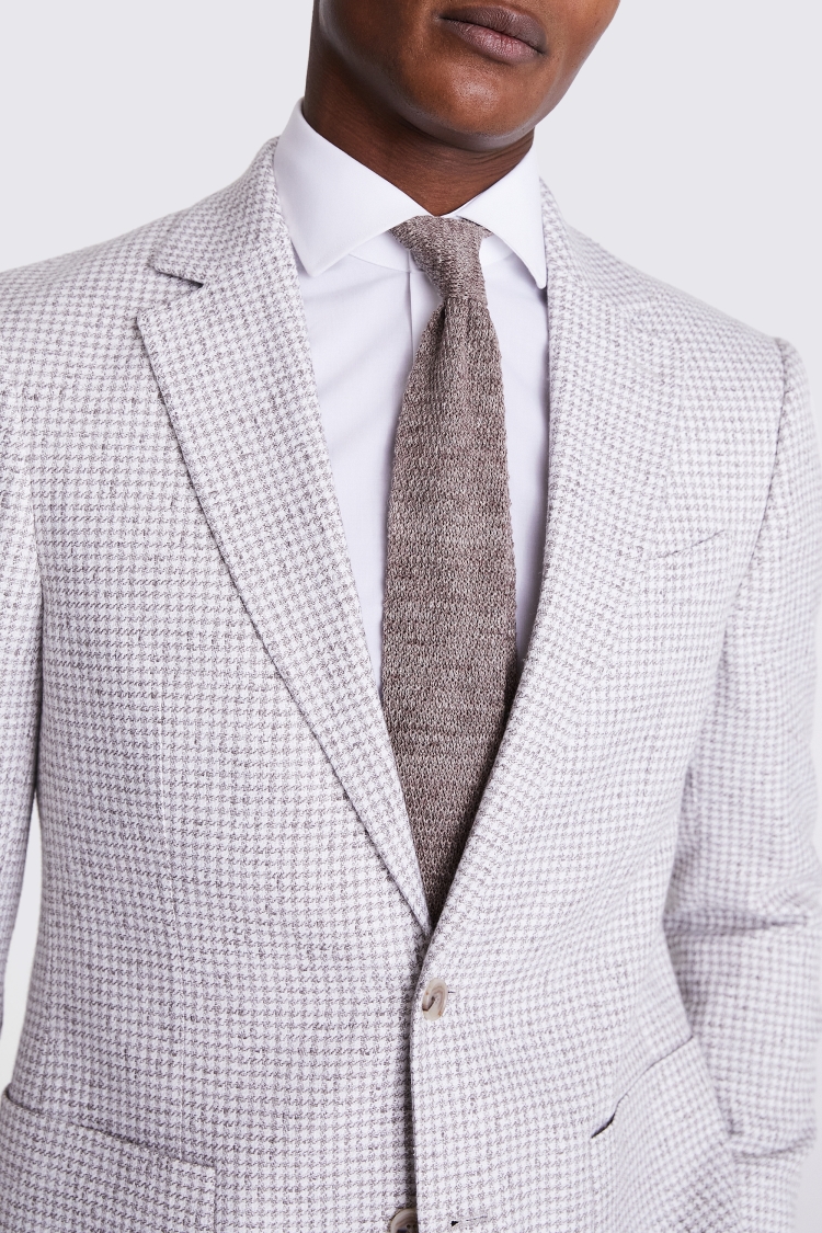 Tailored Fit Aqua Donegal Jacket    Buy Online at Moss