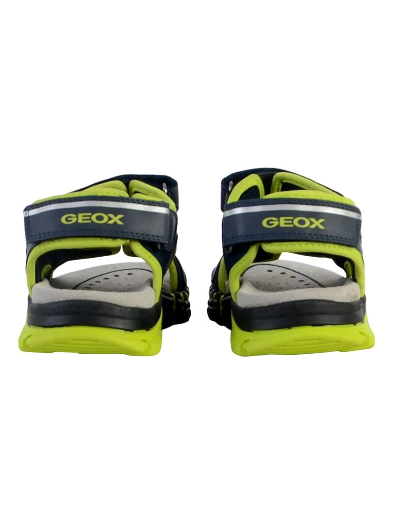 Sandale à Scratch Plate Geox Enfant Dynomix   Bleu marine