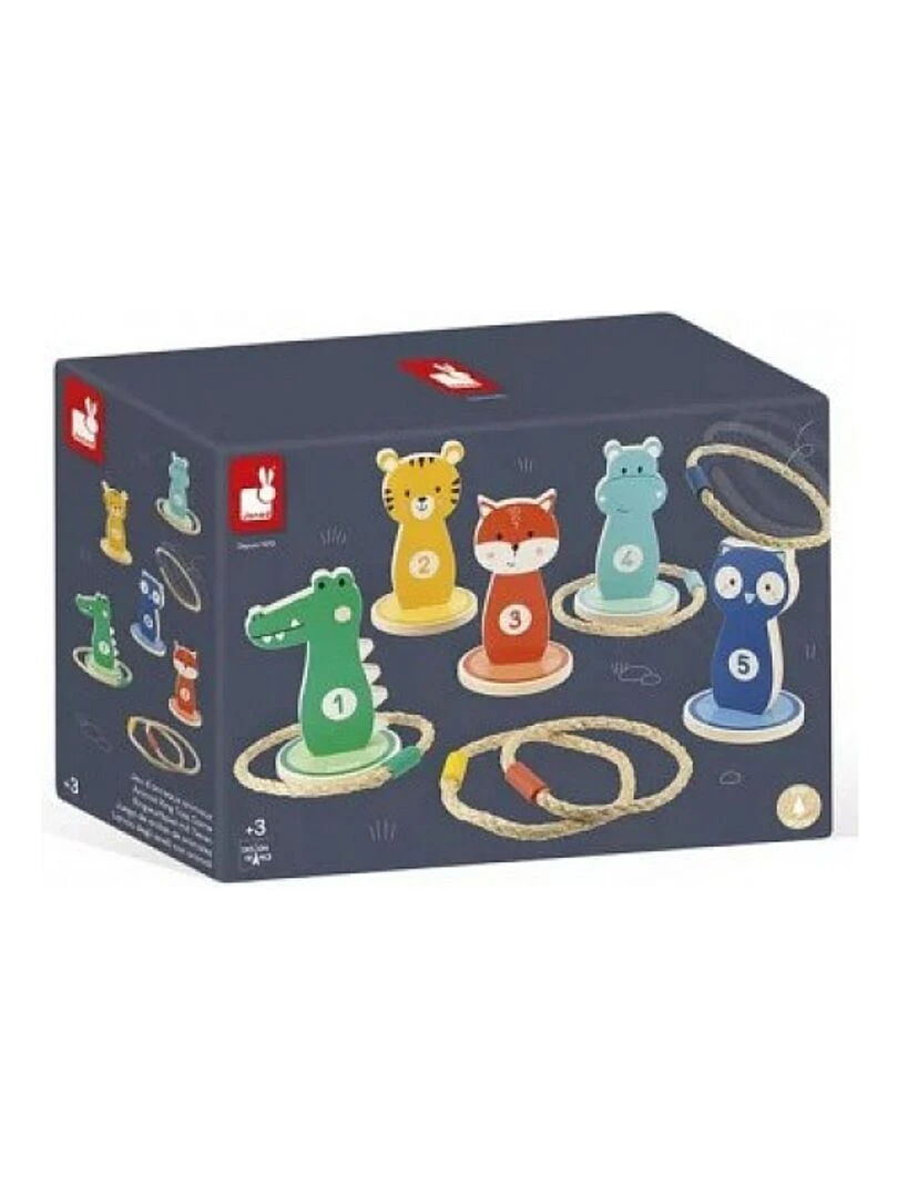 Jeu d'anneaux animaux N/A