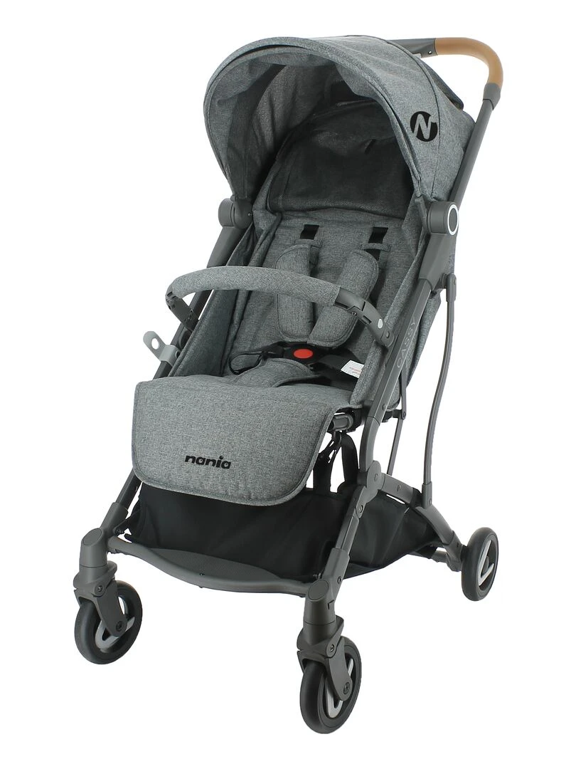 Poussette Compacte Cassy Légère Et Maniable – Nania Gris