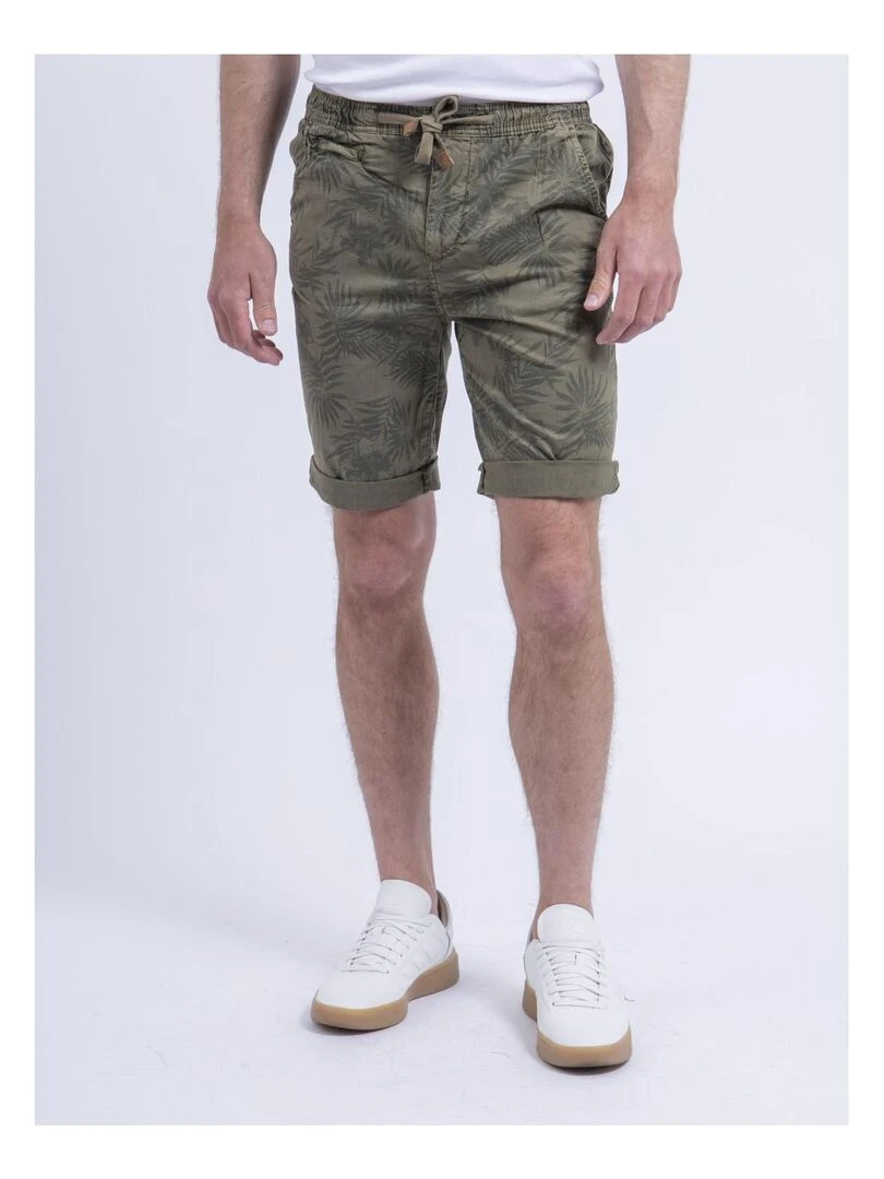 Bermuda chino motifs BOSTANO Kaki