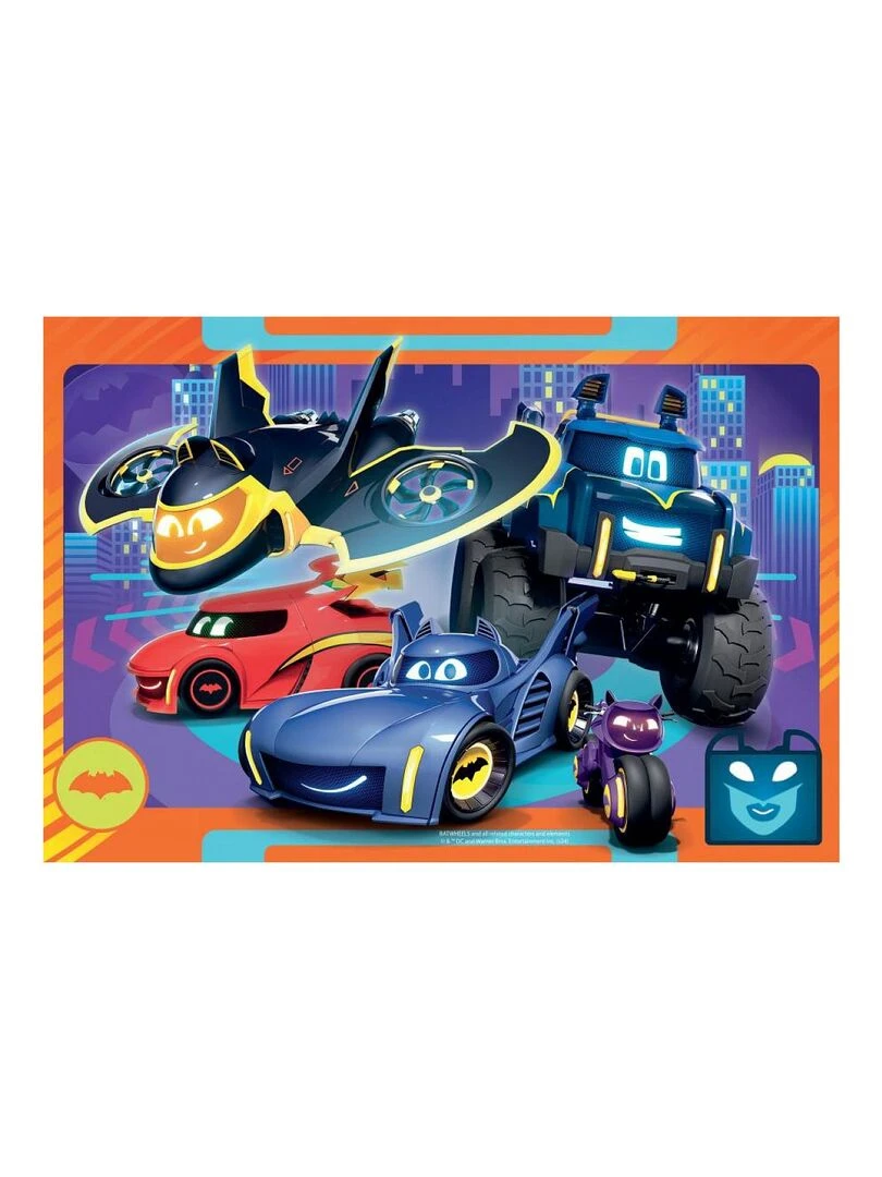 Puzzles 2x24 p   prêt pour l'action / batwheels   N/A
