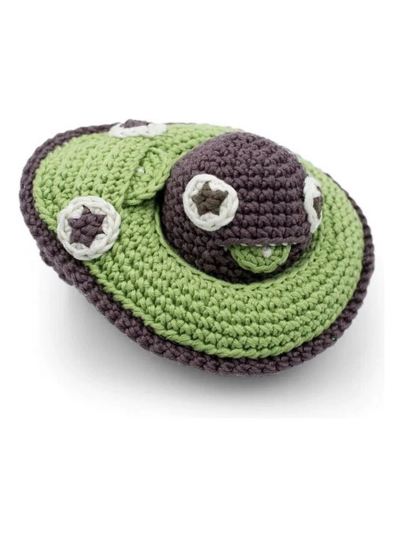 Doudou Hochet Avocat coton BIO   N/A
