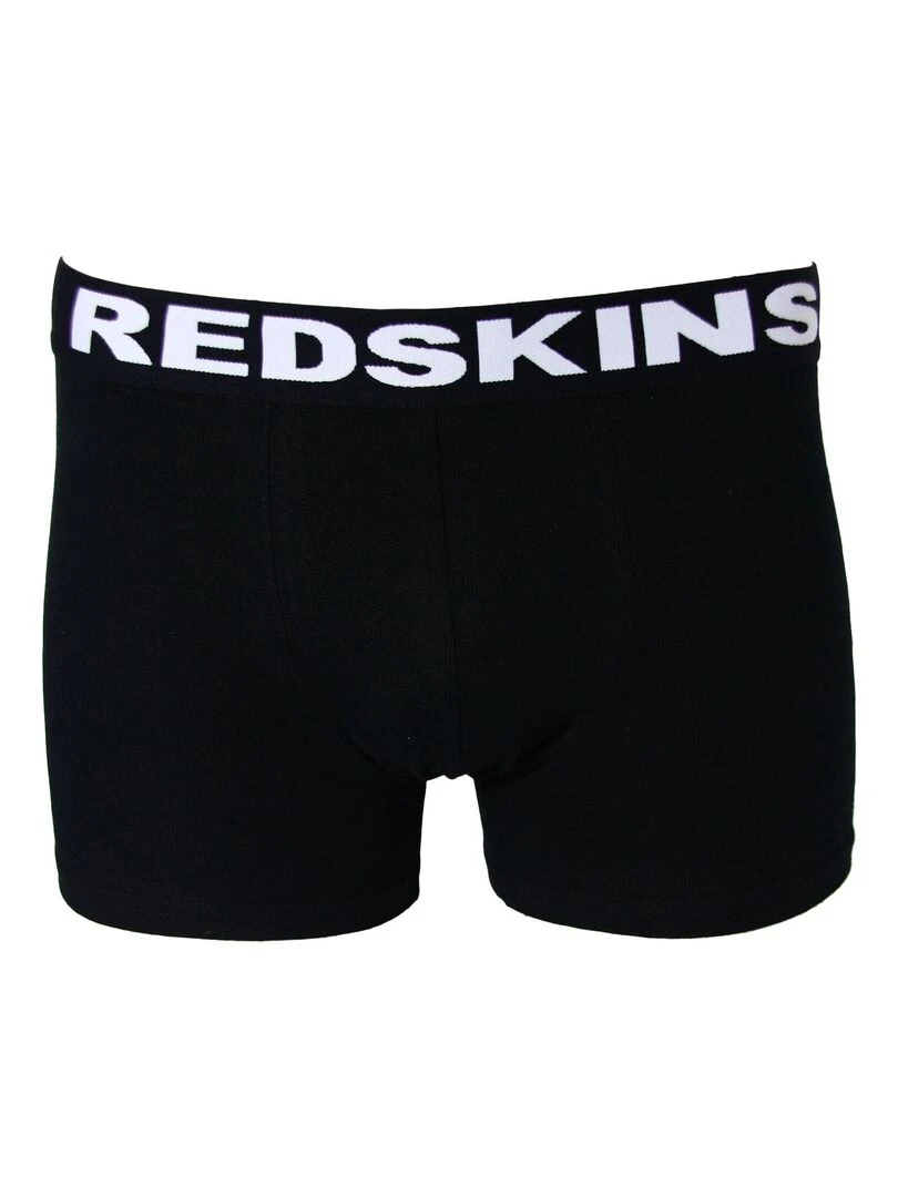 Boxer Redskins Pack De 2 Bx07   Noir