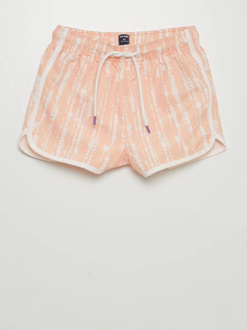 Short de bain Blanc