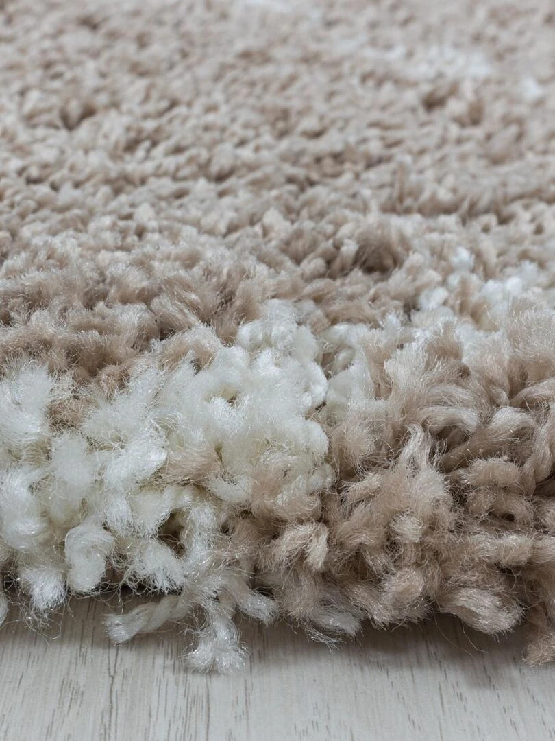 Tapis shaggy SCANDINAV A OEKO TEX®   Beige