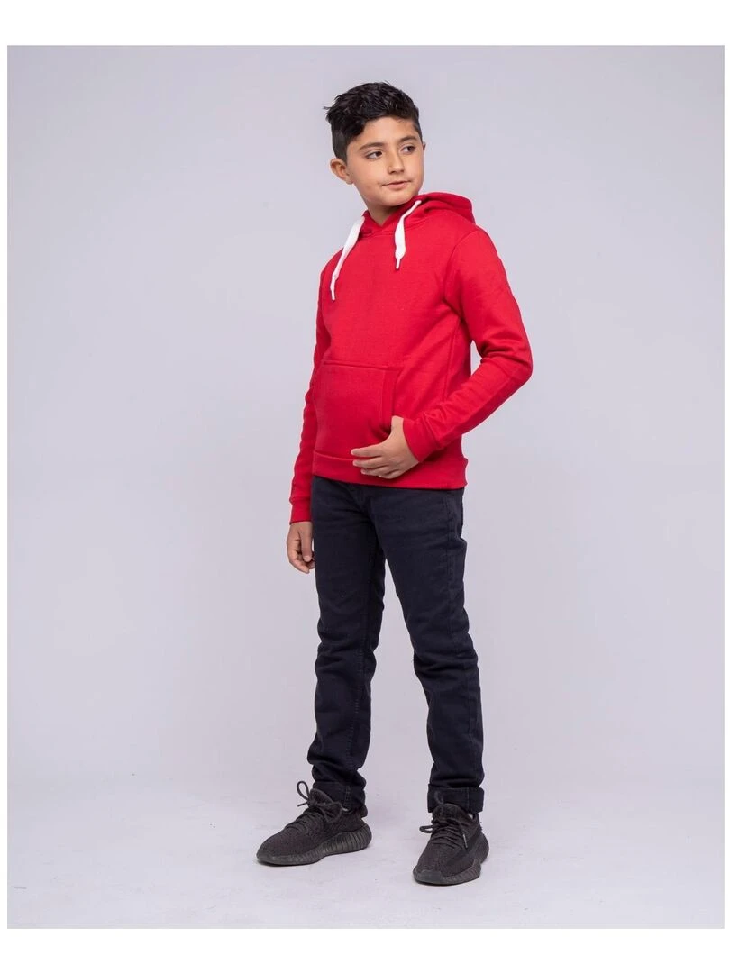 Sweat capuche WIDMO J   Rouge