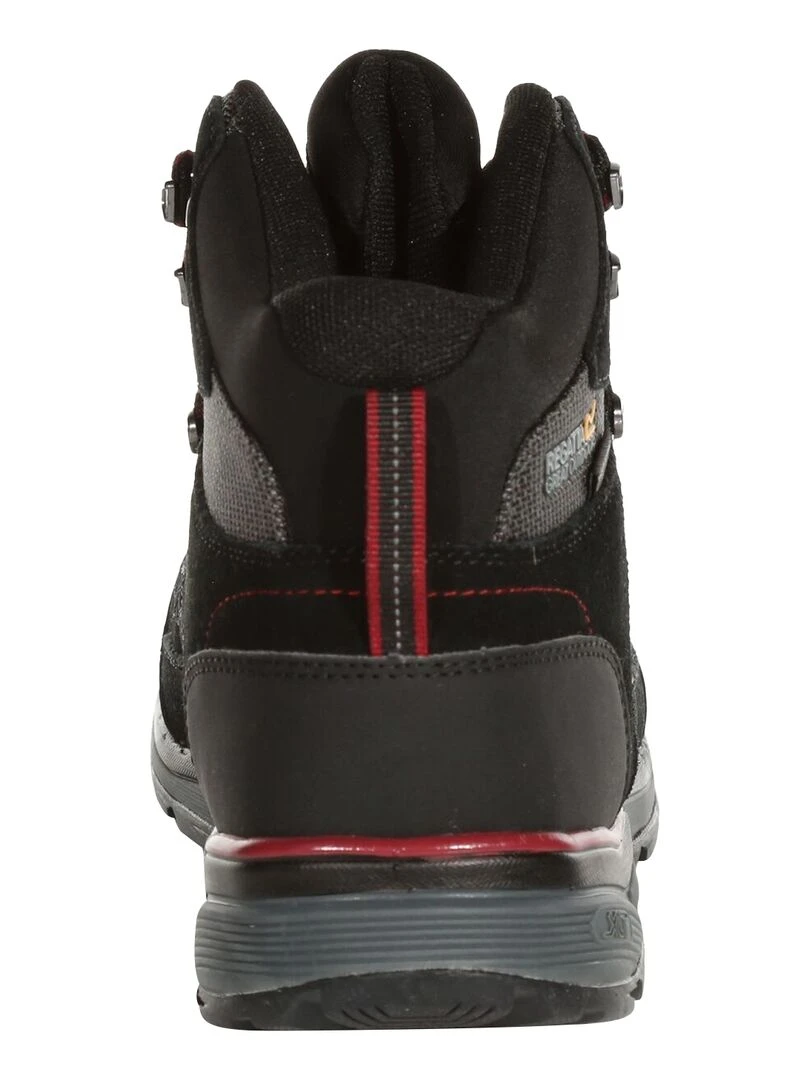 Regatta   Chaussures montantes de randonnée SAMARIS   Noir Rouge